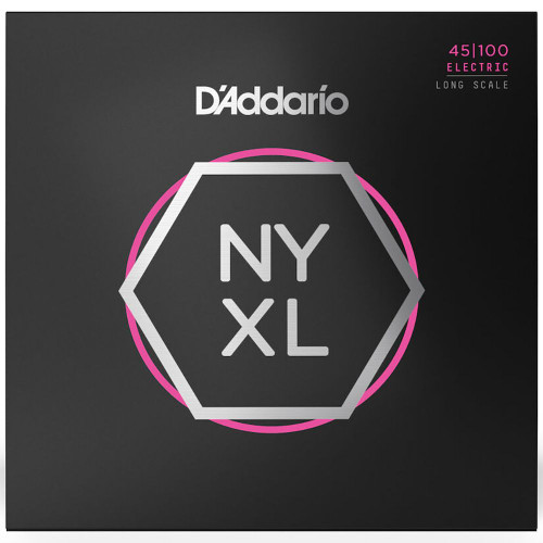 D'Addario NYXL Electric Bass Strings NYXL45100 Reg Light 45-100