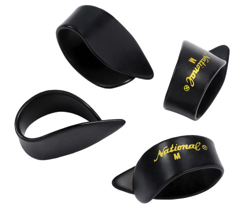 D'Addario National Black Thumb Picks