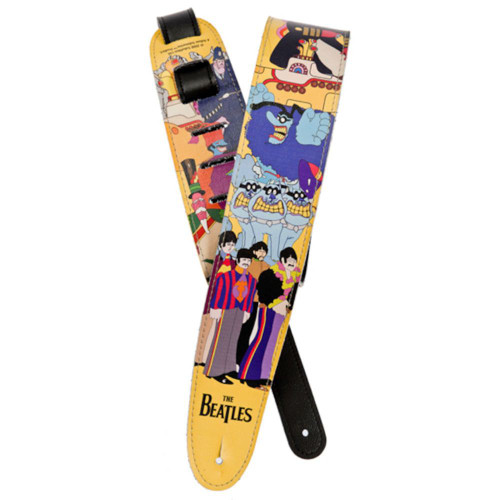 D'Addario BEATLES Guitar Strap 25LB06 Yellow Submarine