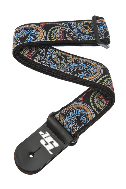 Joe Satriani Signature Series Guitar Straps 50JS05 Silver Sketches