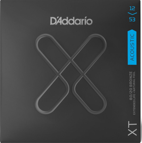 D'Addario XT 80/20 Bronze Acoustic Guitar Strings XTABR1047 Extra