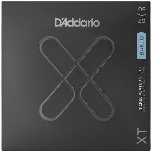 D'Addario XT Nickel Banjo Strings XTJ0920 Light 9-20