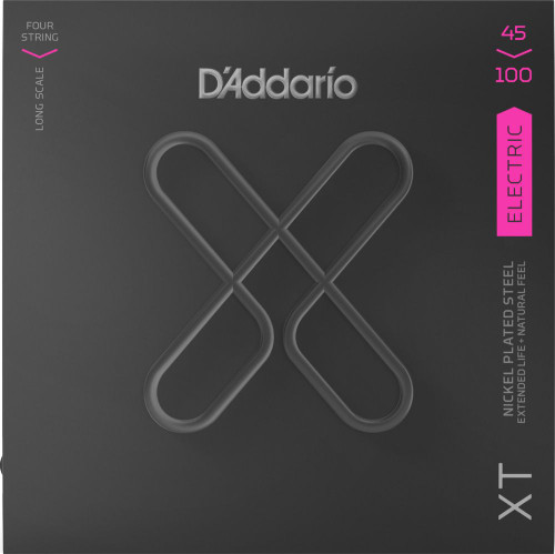 D'Addario XT Coated Nickel Electric Bass Strings