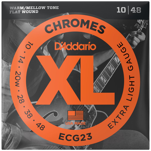 D'Addario Chromes Electric Guitar Strings Strings and Beyond