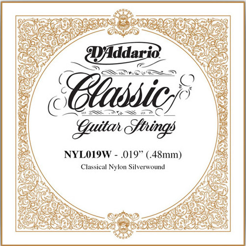 D'Addario Classical Guitar Single Strings - Classics Basses