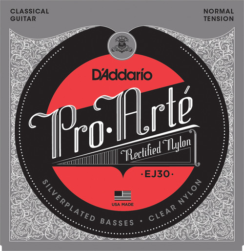 D'Addario EJ Classic Rectified Nylon Classical Guitar Strings