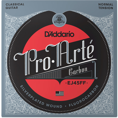 D'Addario EJ45FF Pro Arte Carbon Classical Guitar Strings Normal Tension