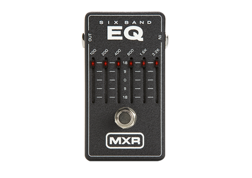 Dunlop MXR 6 Band Graphic EQ M109S Effects Pedal