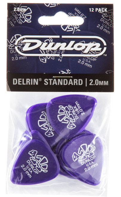 Dunlop Delrin 500 Pick Lavender Set – France