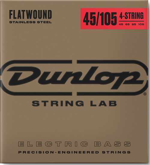 Fender 9050's Stainless Steel Flatwound Bass Guitar Strings 9050M Medium  55-105