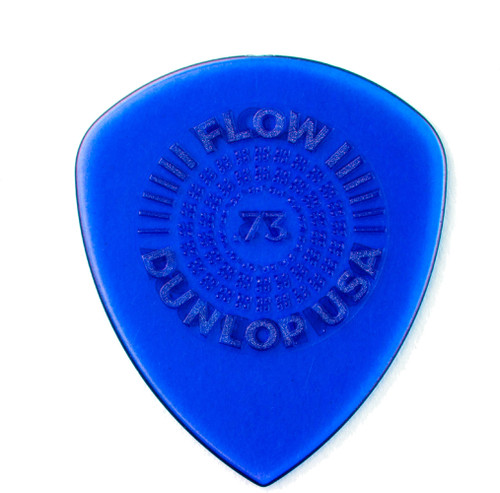 Dunlop Flow Standard Grip Guitar Picks 549 Flow .73mm 6 Pack