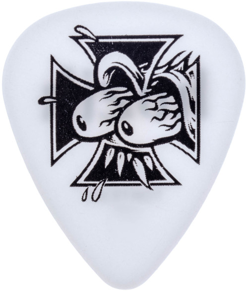 Dunlop Frank Kozik Guitar Picks Refill Bag - 36 Picks Eyes Cross .60