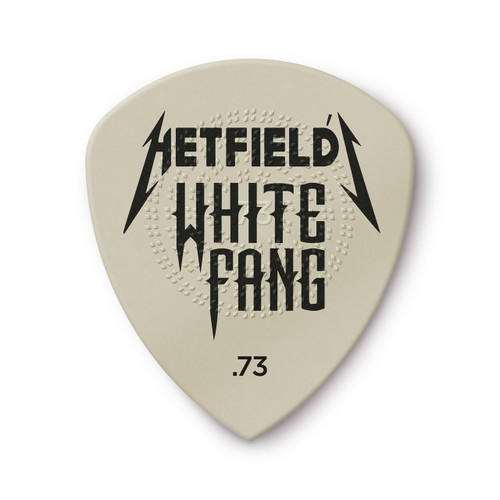 Dunlop PH122R073 James Hetfield's White Fang Custom Flow Guitar Picks .73 mm 24 Refill Bag