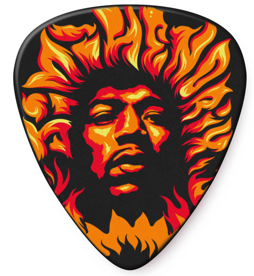 Dunlop JHP15HV Jimi Hendrix '69 Psych Series Guitar Picks Star