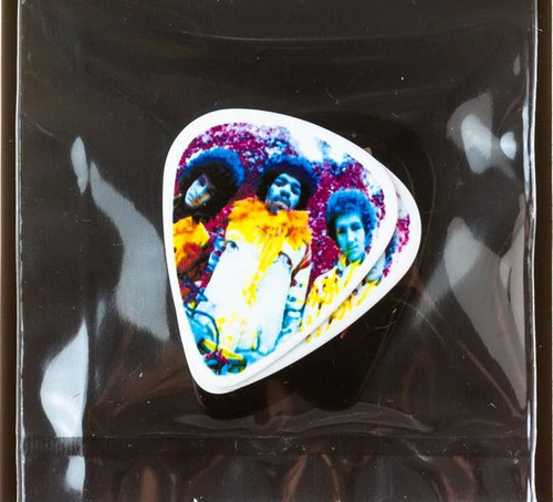 Dunlop JHR01M Jimi Hendrix Are You Experienced Guitar Picks Medium - 24 Refill Bag