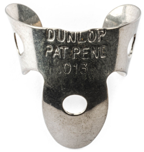 Dunlop Nickel Silver Mini Fingerpicks Tube - 20 Qty 36R.013 Mini .013