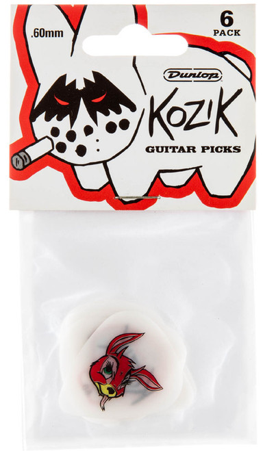 Dunlop Frank Kozik Guitar Picks 6 Pack BL109P.60 Series 1 .60