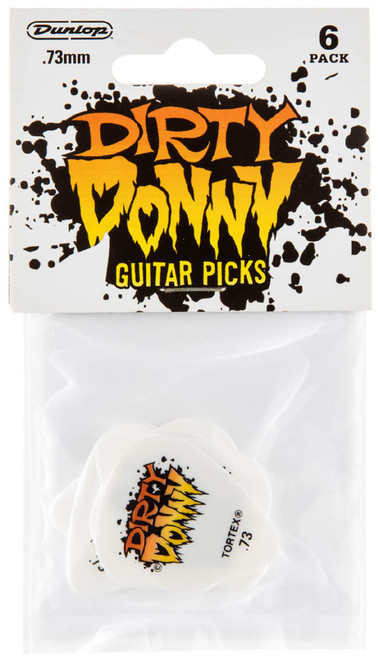 Dunlop Dirty Donny Guitar Picks 6 Pack BL111P.73 Series 1 .73