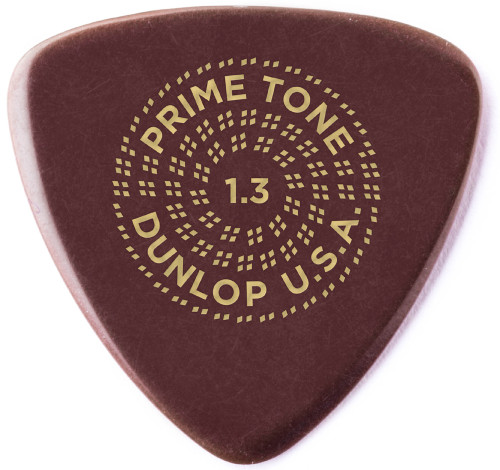 Dunlop Primetone Small Triangle Sculpted Plectra Guitar Picks 517 PT Small Tri 1.3mm 12 Refill Bag
