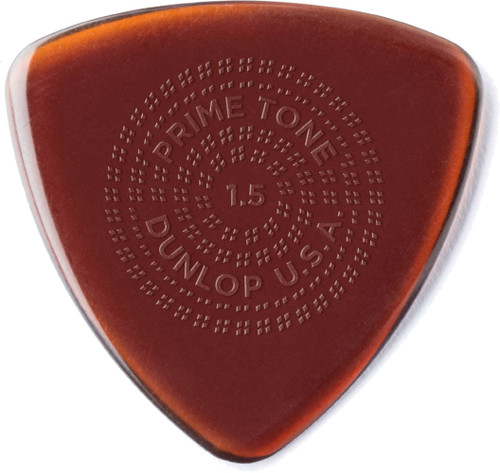 Dunlop Primetone Triangle Sculpted Plectra Guitar Picks with Grip 512 PT Tri Grip 1.5mm 12 Refill Bag