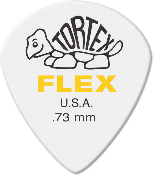 Dunlop Tortex Flex Jazz III XL Guitar Picks 466 Yellow .73mm 72 Refill Bag