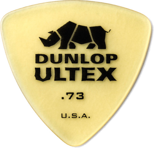 Dunlop Ultex Rounded Triangle Guitar Picks 426 Ultex Tri .73mm 72 Refill Bag