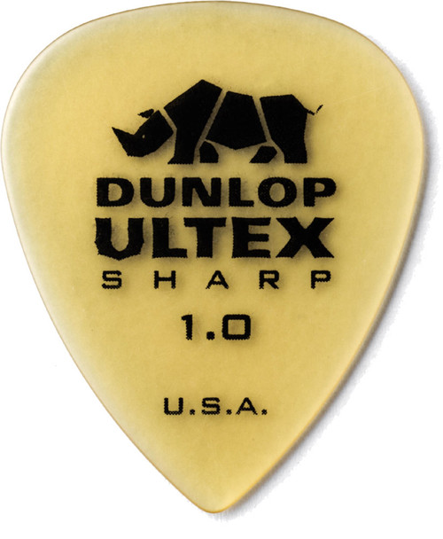 Dunlop Ultex Sharp Guitar Picks 433 Ultex Sharp 1.0 mm 72 Refill Bag