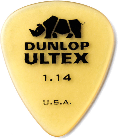 Dunlop Ultex Standard Guitar Picks 421 Ultex Std 1.14 mm 72 Refill Bag