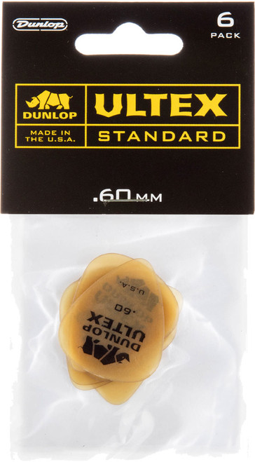 Dunlop Ultex Standard Guitar Picks 421 Ultex Std 1.0 mm 6 Pack