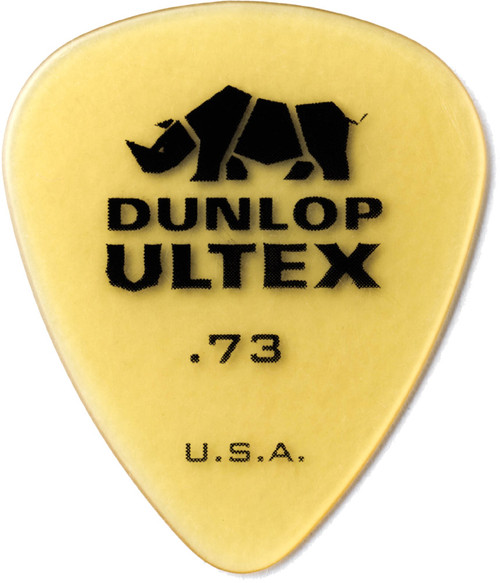 Dunlop Ultex Standard Guitar Picks 421 Ultex Std .73 mm 72 Refill Bag