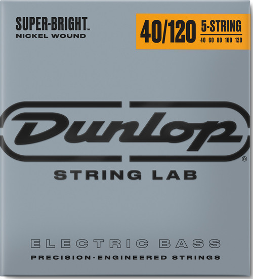 Dunlop Super Bright Nickel Wound 5-String Electric Bass Strings