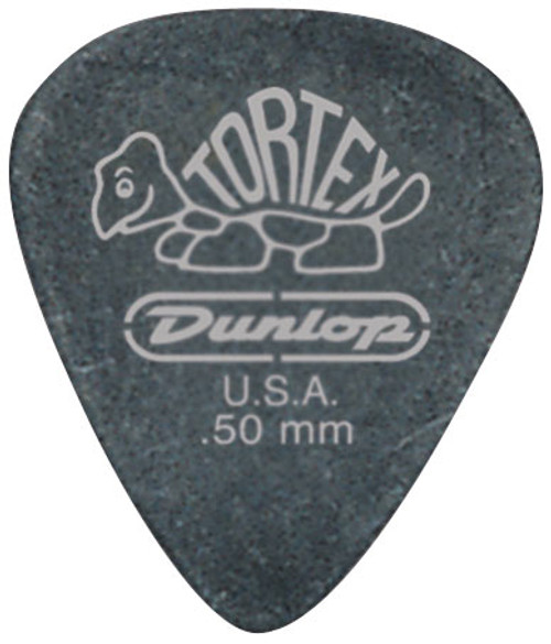 Dunlop Tortex Pitch Black Standard Guitar Picks