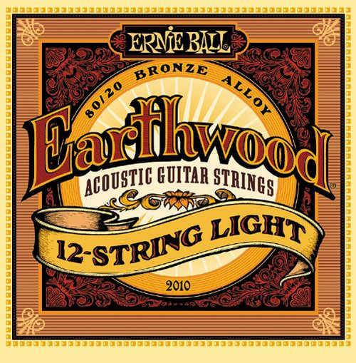 Ernie Ball Earthwood 80/20 Bronze 12-String Acoustic Guitar Strings