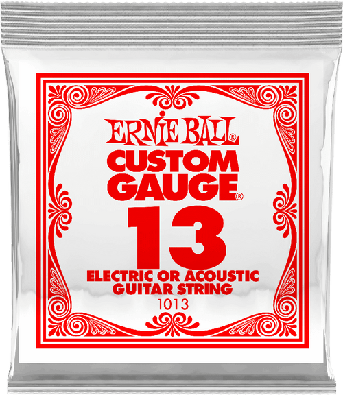 Ernie Ball Plain Steel Single Strings 1013 13