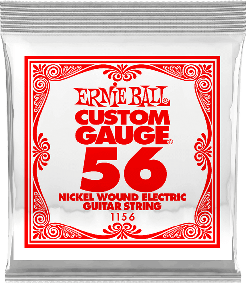 Ernie Ball Nickel Wound Single Strings 1156 56