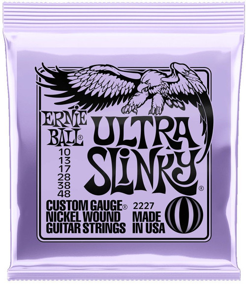 Ernie Ball 2227 Nickel Ultra Slinky Electric Guitar Strings 10-48