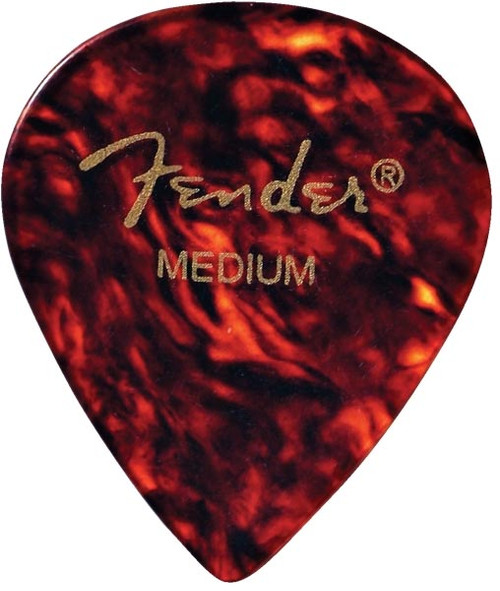 Fender 351-800 Shell Medium Guitar Pick 12-Pack