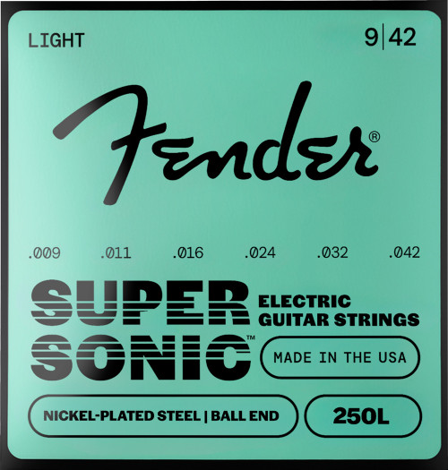 Fender SuperSonic Nickelplated Steel Electric Guitar Strings