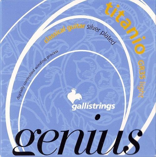 Galli Titanium Genius Classical Guitar Strings