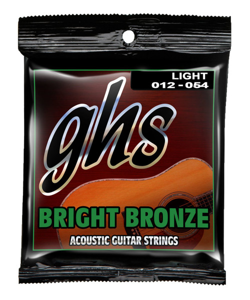 GHS Vintage Bronze Acoustic Guitar Strings VN-L Light 12-54