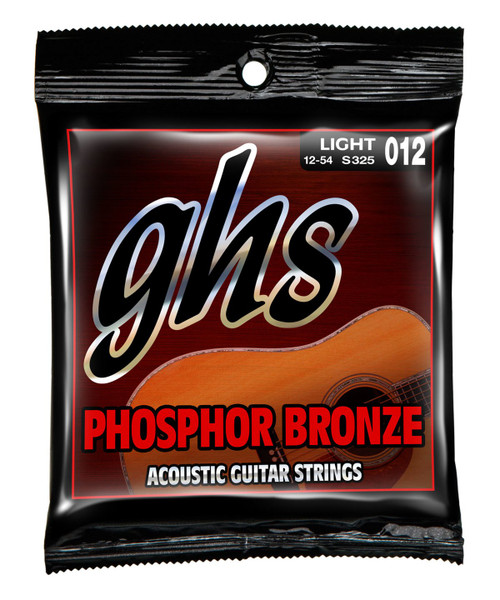 GHS Vintage Bronze Acoustic Guitar Strings VN-L Light 12-54