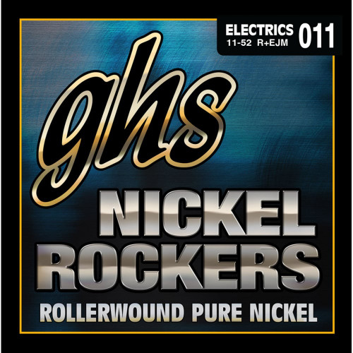 GHS Nickel Rockers Electric Guitar Strings R+EJM Custom Medium 11-52