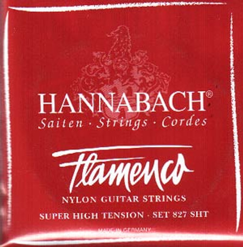 Hannabach 827 Flamenco Classical Guitar Strings Super High Tension