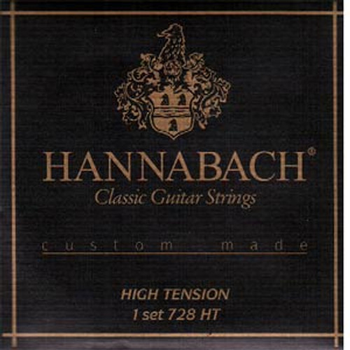 Hannabach 728 Custom-Made Classical Guitar Strings High Tension