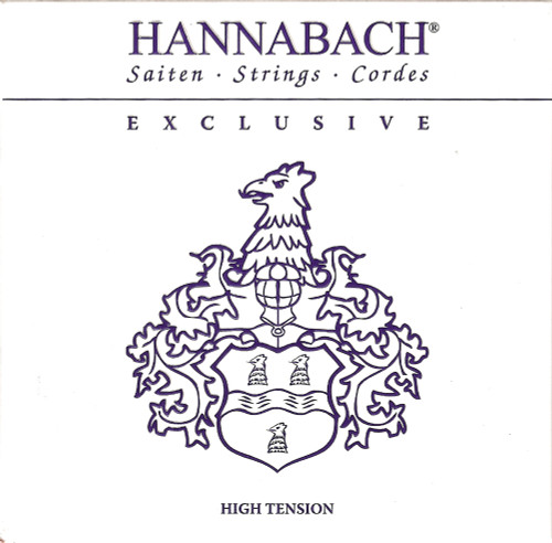 Hannabach Exclusive Silver Classical Guitar Strings EXCLHT High Tension