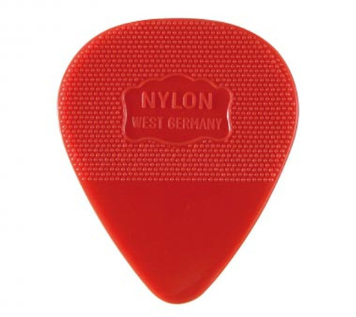 Herdim Standard Nylon Guitar Pick - U2's The Edge Favorite Pick 112 Red .87 mm