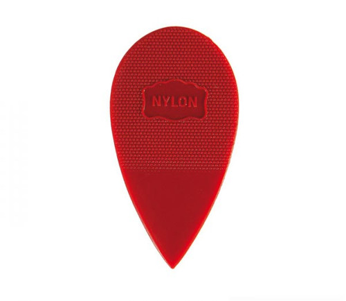 Herdim Small Sharp Teardrop Nylon Guitar Pick 132 Medium Red