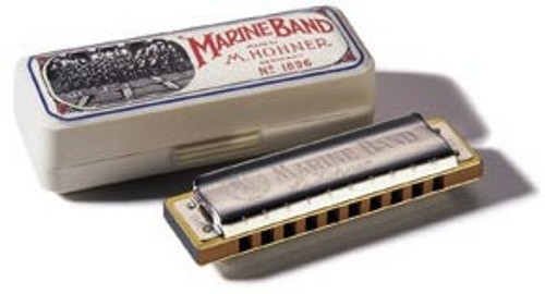 Hohner 1896 Marine Band Harmonica / Blues Harp 1896BX-G Key of G