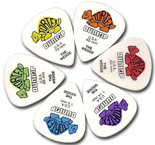 Dunlop Tortex Wedge Guitar Picks