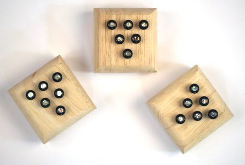 John Pearse KingPins - Bell Brass Bridge and Matching End Pin Set